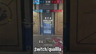 iq over aim #shorts #rainbowsixsiege #qualla