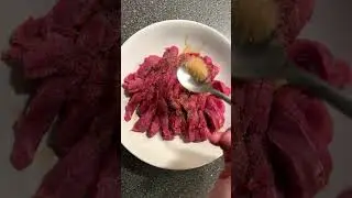 Honig Chili Rindfleisch Streifen mit Reis & Ei🍯🌶️❤️