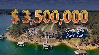 Inside This $3.5M Smith Lake Home | Breathtaking Waterfront Property on Lewis Smith Lake in Alabama
