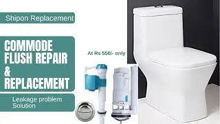 Cistern Repairing Of Hindware Combind WC |Commode Flush Tank Leakage |HTD toilet replacement parts