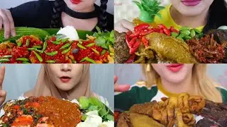 KOMPILASI MUKBANG😋 WIDYA ASMR, DAEBAK ASMR, QEI ASMR, DEW ASMR