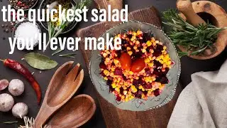 Easiest Salad You&rsquo;ll Ever Make! Beetroot Corn Salad | Baking Soda Kitchen
