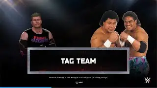 WWE 2K25 Edward Dantes vs The Samoan Bloodline Part 4