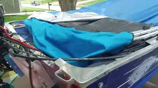 1981 Mercury 40 hp 2-stroke at idle