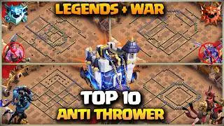 New Th18 Anti Thrower Base! Th18 War Base + Th18 Legend Base🔥 Th18 Anti Meteor Golem Base coc