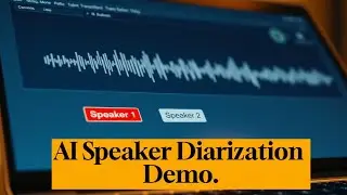 AI Speaker Diarization Demo | MegaTranscript Tool