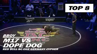 M17 VS DOPE DOG | TOP8 BBOY 1VS1 | RED BULL BC ONE GERMANY CYPHER