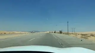 I-8 drive to Yuma Arizona