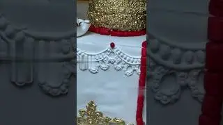 Fondant traditional wedding cake #fondantcake #cakerecipe  #traditional #weddin #weddingcake #cakes