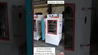 CLIAMTIC CHAMBER TEMP RANGE -35 DegC TO +150 DegC VOLUME125 LTR#pharmaceutical#industrial#aerospace