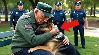 Un chien policier a reçu l’ordre d’attaquer un vieil homme — ce qui s’est passé ensuite a choqué