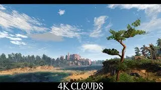 The Witcher 3 Mods - 4k Clouds