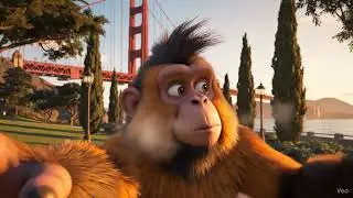 $monkey walking postive views@miningworld421
