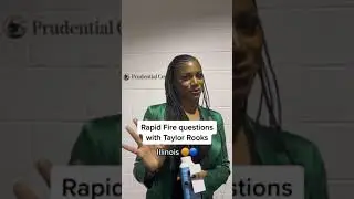 Taylor Rooks answers rapid fire questions 🔥