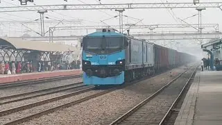 Wag 12 & Wag9 high speed Action 🔥 | Amritsar |  railway | trains| indian| high | railways #railway