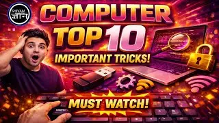 Top 10 Computer Tricks Jo Aapko Pro Bana Denge 💻🔥 // Computer Tricks & Tips