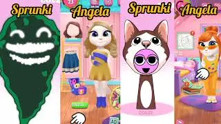 Sprunki vs Angela Who is best😂😂