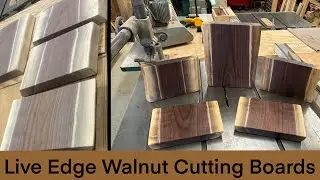 Making Live Edge Cutting Boards