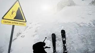 Skiing the Face Chutes at Jay Peak