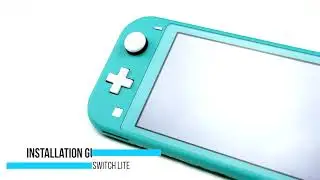 Nintendo Switch Lite Screen Protector Installation Guide with Easy Applicator