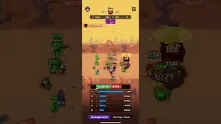 Chef vs Wave 30 Boss! | Lucky Offense Hard Mode🔥 #games #gamingsantuy #gaming  #Shorts