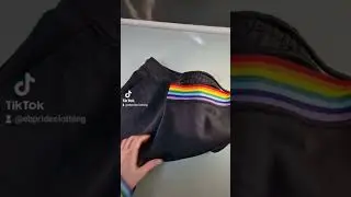 EB PRIDE CLOTHING famous rainbow shorts #shorts #wlw #lesbian #gay #fyp #viralvideo #allgenders