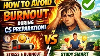 😣🙂🤝How to avoid burnout during study😣🙂🤝
