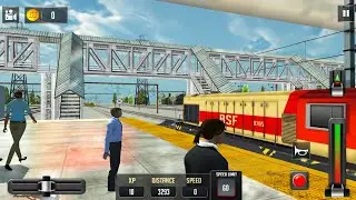 Train Driving School - Train Game - (Level 9) Gameplay #7