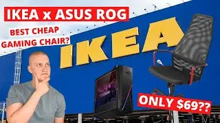 The NEW Gaming Chair From IKEA x ROG | The Best Cheap Gaming Chair?