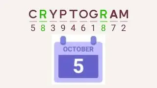 Cryptogram Daily Challenge October 05 2024 - 'Welcome to Vienna' Answers