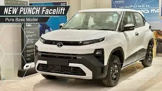 2026 New PUCH Facelift Pure 2nd Base Model @6.19 Lakh🔥/ Best Safest SUV under 8 Lakh ✅ / Punch 2026 