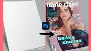 How to add cover on Magzine Book || @MSGroupIndia || #shorts #photoshoptutorial #adobephotoshop