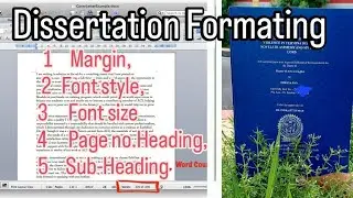 Formatting Guidelines//Set Margin, Page no. Font Style & Size, Heading & Sub-Heading(part 4)
