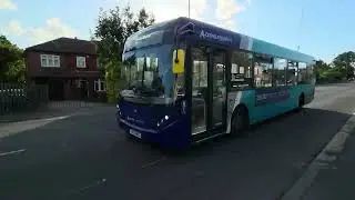 Bus Spotting in Wakefield Arriva Sapphire E200 MMC 1074 (YX17 NKC) Route 425 Bradford to Wakefield