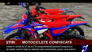 Motociclete &icirc;n valoare de 30.000 de euro, confiscate
