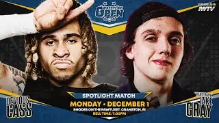 LIVE: Handyman Jake Gray vs. Devious Cass | Wrestling Open RI 12/1/25 Spotlight Match 6:45pm ET