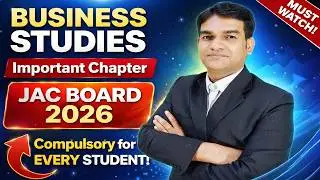 JAC Board Class 12 Business Studies  Model Paper 2026 Solution | Important Questions for Exam 2026|