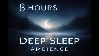 Deep Night Focus &bull; 8 Hours of Ambient Stillness | Focus Node