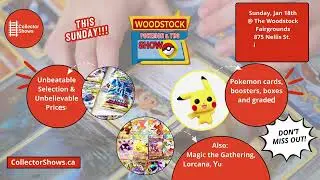 Woodstock Pokemon and TCG Show - January 18th   YOUTUBE