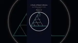Sibelius's Etude visualized through elastic bounces (Part 1) #satisfying #simulation #physics