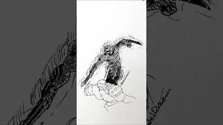 Speed Drawing StickMan Doom #shorts #anime #drawing #doom #fyp