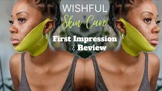 Huda Beauty Chin Lift First Impression & Wishful Skincare Review