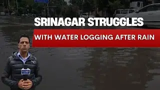 Water logging in Srinagar city.....