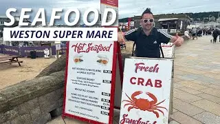 Things to do in the UK | Weston-Super-Mare | Seafood Vlog