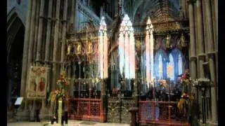 Lichfield Cathedral -  James plays Bach BWV736   Valet will ich dir geben