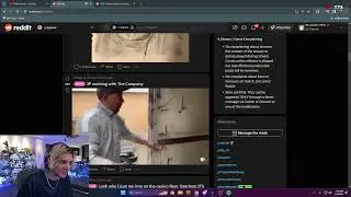 xQc reacts to JP working with the company
