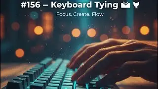 Keyboard Typing Sound Effect ⌨️ | Office Ambience | ASMR for Study, Focus & Work |#156