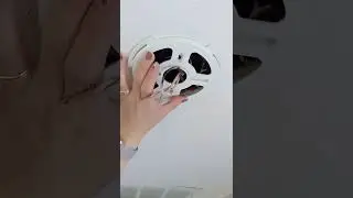 Как установить потолочный светильник #КороткиеФотографии