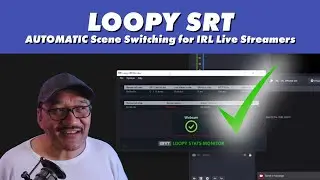 How to Setup LOOPY SRT for Disconnect Protection (Auto Scene Switching) - IRL Live-streaming