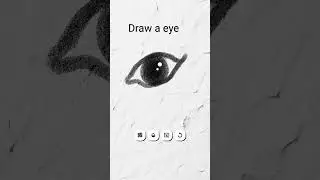 draw a eye 👁️ #trending #drawing #edit